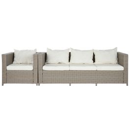 Sofa Terraza Y Jardin DKD Home Decor 80 x 68 x 200 cm Set de 7