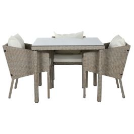 Mesa Terraza Y Jardin DKD Home Decor 90 x 72 x 90 cm Set de 5