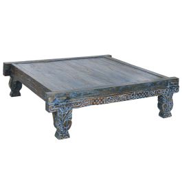 Mesa de Centro Home ESPRIT Azul madera de teca 150 x 150 x 40 cm Precio: 610.94999955. SKU: B1BR4NLF2Z