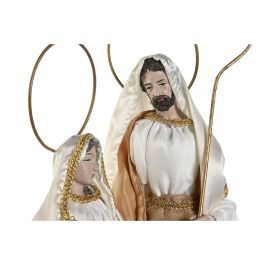 Nacimiento Navidad Moderna DKD Home Decor Blanco Dorado 24 x 50 x 27 cm