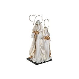 Nacimiento Navidad Moderna DKD Home Decor Blanco Dorado 24 x 50 x 27 cm