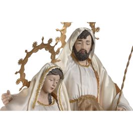 Nacimiento Navidad Moderna DKD Home Decor Blanco Dorado 28 x 96 x 48 cm