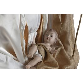 Nacimiento Navidad Moderna DKD Home Decor Blanco Dorado 28 x 96 x 48 cm