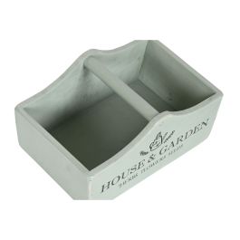 Caja Tradicional DKD Home Decor Verde 22 x 18 x 35 cm Set de 4