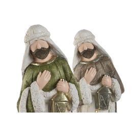 Nacimiento Navidad Tradicional DKD Home Decor Gris Verde 11 x 60 x 27.5 cm (2 Unidades)