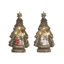 Nacimiento Navidad Tradicional DKD Home Decor Gris Verde 13.5 x 45 x 23 cm (2 Unidades) Precio: 52.9859005203. SKU: B1K7GN863N