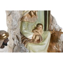 Nacimiento Navidad Tradicional DKD Home Decor Multicolor 11 x 31.5 x 19.5 cm (2 Unidades)