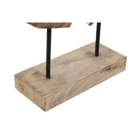 Figura Urban DKD Home Decor Marron Plateado 9 x 52 x 35 cm