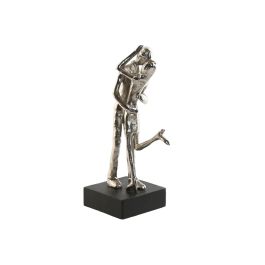 Figura Urban DKD Home Decor Plateado Negro 10 x 29 x 14 cm