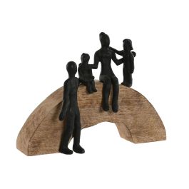 Figura Urban DKD Home Decor Negro Marron 9 x 20 x 26.5 cm Precio: 38.1150002178. SKU: B16FHK3YHR