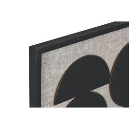 Cuadro Moderno DKD Home Decor Negro Beige 3 x 80 x 60 cm (2 Unidades)