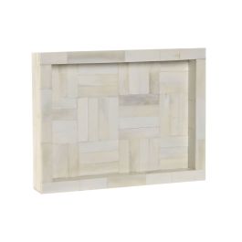 Bandeja Decoracion Colonial DKD Home Decor Crudo 15.5 x 2.8 x 20.4 cm