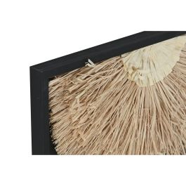 Cuadro Boho DKD Home Decor Negro Natural 3 x 60 x 50 cm (2 Unidades)