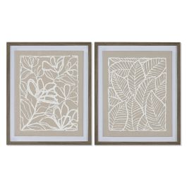 Cuadro Urban DKD Home Decor Beige Blanco 4 x 60 x 50 cm (2 Unidades) Precio: 66.29590038719999. SKU: B1FHMS7CNT