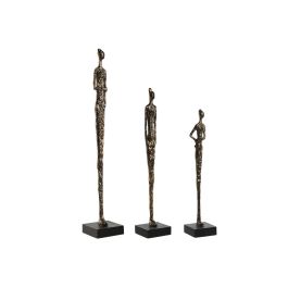 Figura Moderno DKD Home Decor Gris Oscuro Negro 11.5 x 70 x 11.5 cm Set de 3 Precio: 118.3259002662. SKU: B13FRGL349