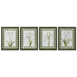 Cuadro Home ESPRIT Verde Beige Shabby Chic Plantas botánicas 30 x 2,5 x 40 cm (4 Unidades) Precio: 114.69000004. SKU: B1E9TTCG7R