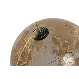 Globo Terraqueo Vintage DKD Home Decor Rosa Palo Dorado 20 x 37 x 20 cm Globo Terraqueo Vintage DKD Home Decor Rosa Palo Dorado 20 x 37 x 20 cm