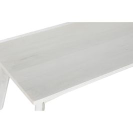 Mesa Centro Romantico DKD Home Decor Blanco Roto 55 x 45 x 115 cm