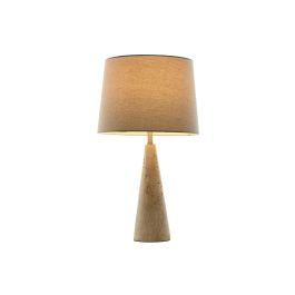 Lampara Sobremesa Moderno DKD Home Decor Beige 35 x 64 x 35 cm