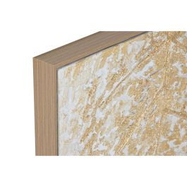 Cuadro Moderno DKD Home Decor Dorado Blanco 4.5 x 82 x 82 cm (2 Unidades)