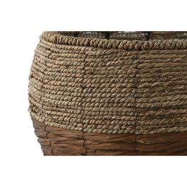 Macetero Tropical DKD Home Decor Natural 32 x 23 x 32 cm Set de 3