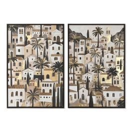 Cuadro Tropical DKD Home Decor Beige Verde 4.5 x 93 x 63 cm (2 Unidades) Precio: 86.88999957. SKU: B16JLCKY3L