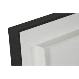 Cuadro Urban DKD Home Decor Blanco Negro 6.5 x 90 x 60 cm (2 Unidades)