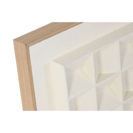 Cuadro Moderno DKD Home Decor Beige 7 x 60 x 60 cm (2 Unidades)