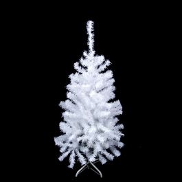 Árbol de Navidad Blanco PVC Metal Polietileno 70 x 70 x 120 cm