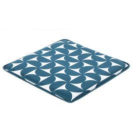 Cojín para sillas Amalfi 38 x 38 x 2,5 cm Azul Cobalto Precio: 8.4654027744. SKU: S8700328