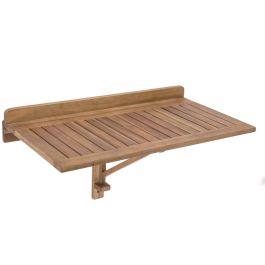 Mesa abatible para balcón Nina Nina Marrón Madera de acacia 80 x 47 x 45 cm