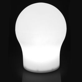 Lámpara de mesa Lorna Blanco Polietileno 22 x 22 x 28 cm