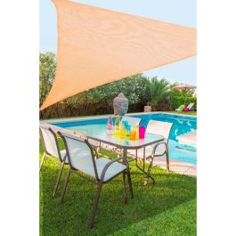 Tela Vela sombreo Beige 3 x 3 m 300 x 300 x 0,5 cm Toldo