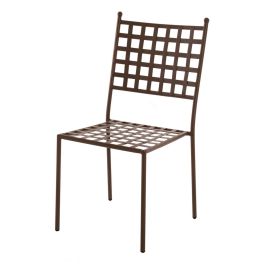 Silla de Jardín Cartago Negro oxidado Hierro 49 x 57 x 91 cm