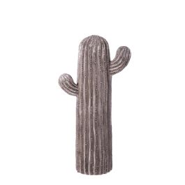 Figura Decorativa Gris Cactus 25 x 14 x 47,5 cm Precio: 34.95000058. SKU: B1EDT48GWW