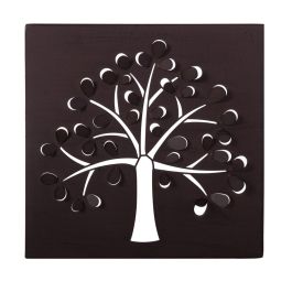 Cuadro Árbol 29,85 x 2,5 x 29,85 cm Metal Marrón Precio: 18.94999997. SKU: S8700119