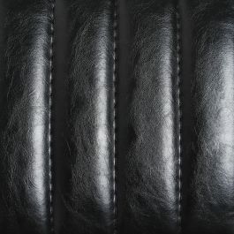 Taburete 42 x 49 x 88 cm Negro Dorado Metal Poliuretano