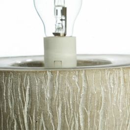 Lámpara de mesa LÁMPARAS INDUSTRIALES Gris Cristal Cemento 60 W 240V 21,5 x 21,5 x 38 cm