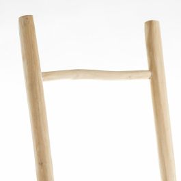 Toallero de Pie Beige madera de teca 48 x 8 x 180 cm