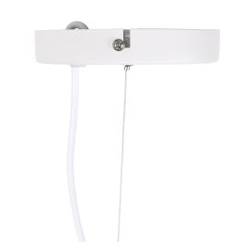 Lámpara de Techo Metal Blanco 30 x 30 x 35 cm industrial