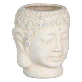 Macetero Crema Terracota Buda Oriental 14 x 14 x 15,5 cm Precio: 8.336900181499999. SKU: B1EYPX2FZC