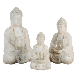 Portavelas 19 x 25 x 40 cm Terracota Portavelas 19 x 25 x 40 cm Terracota