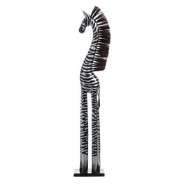 Figura Decorativa Negro Plateado Madera 19 X 12 X 100 CM Precio: 59.8950001331. SKU: B159NFLRWT