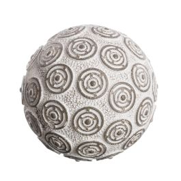 Bolas Decoración Gris Blanco 10 x 10 x 10 cm (8 Unidades) Bolas Decoración Gris Blanco 10 x 10 x 10 cm (8 Unidades)
