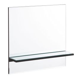 Espejo de pared 45 x 11 x 45 cm Cristal Plata DMF