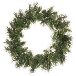Corona de Navidad Verde PVC 50 x 50 cm Precio: 21.95000016. SKU: B1CPZZFDRT