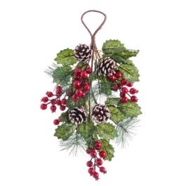 Colgador para Puertas Navidad Rojo Verde Natural Plástico 43 cm Precio: 14.95000012. SKU: B17G2965C4