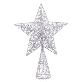 Estrella de Navidad Plateado Metal 20 x 6 x 28 cm Precio: 12.89000053. SKU: B1AA4ZG2S9