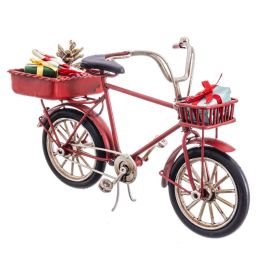 Adorno Navideño Rojo Multicolor Metal Bicicleta 16 x 6,5 x 9,5 cm Precio: 17.99000049. SKU: B18RL9X3AK