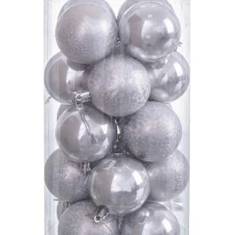 Bolas de Navidad Cobre Plástico 6 x 6 x 6 cm (20 Unidades)